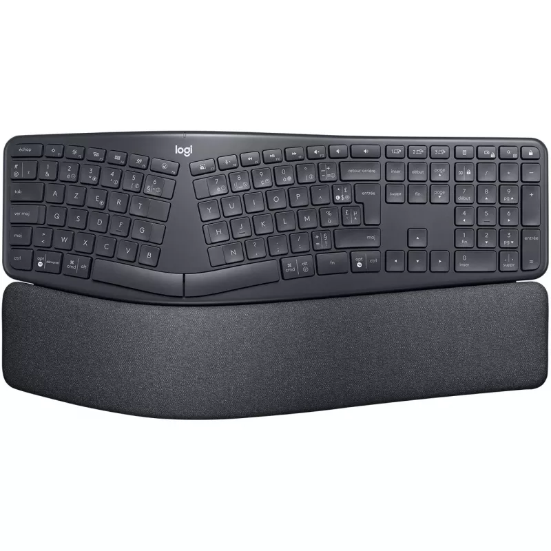 Logitech ERGO K860 for Business teclado inalámbrico de tamaño completo AZERTY
