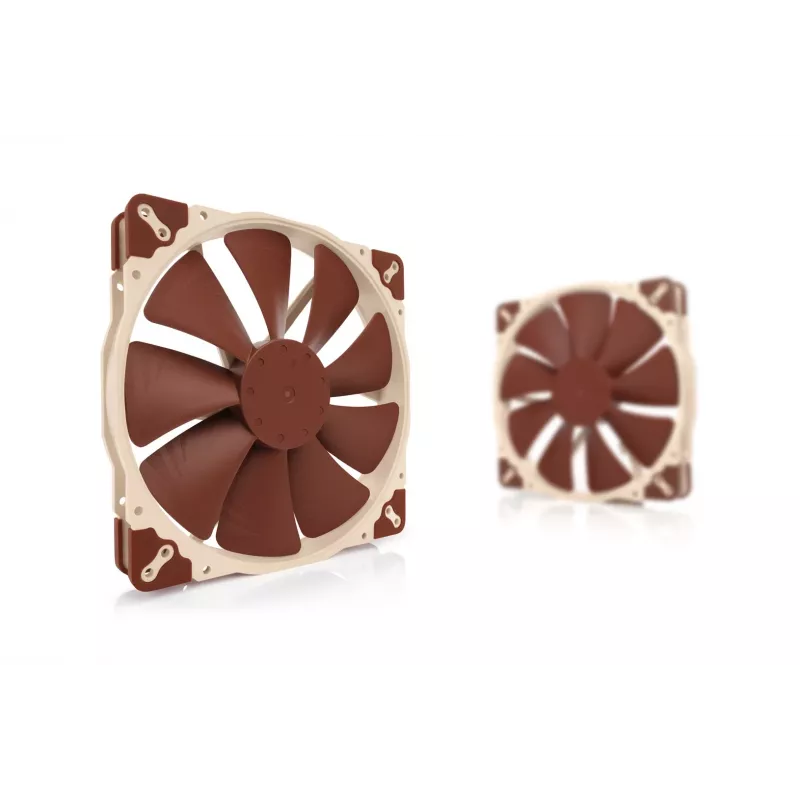 Noctua NF-A20 5V ventilador de caja, 200x200x30 mm, 5 V, 3 pines, beige/marrón
