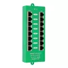 Inyector PoE Gigabit Extralink de 8 puertos activo, 8 puertos Gigabit 802.3at/af, Mode A