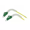 Latiguillo de fibra óptica monomodo Synergy 21 0,5 m LC(APC)-LC(APC) - 9/125u - OS2 - G657A2 - AD=2 mm - funda flexible de protección contra dobleces (S215700)