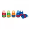Sacapuntas colorino 65269PTR 2en1 con goma de borrar — Sacapuntas de mano de doble orificio con goma de borrar integrada