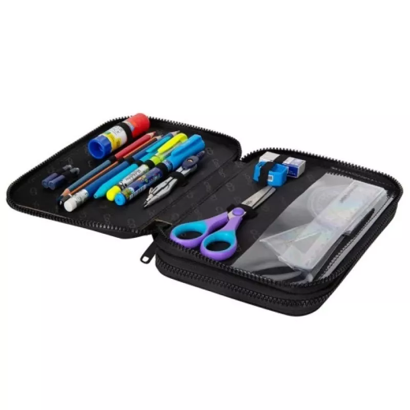 Estuche escolar de dos pisos con accesorios Coolpack Jumper XL Doggies