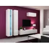 Estantería Cama VIGO NEW 180/40/30 blanco/blanco brillo