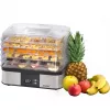 Steba ED 5 Deshidratador de alimentos, 350 W, Acero inoxidable/Negro