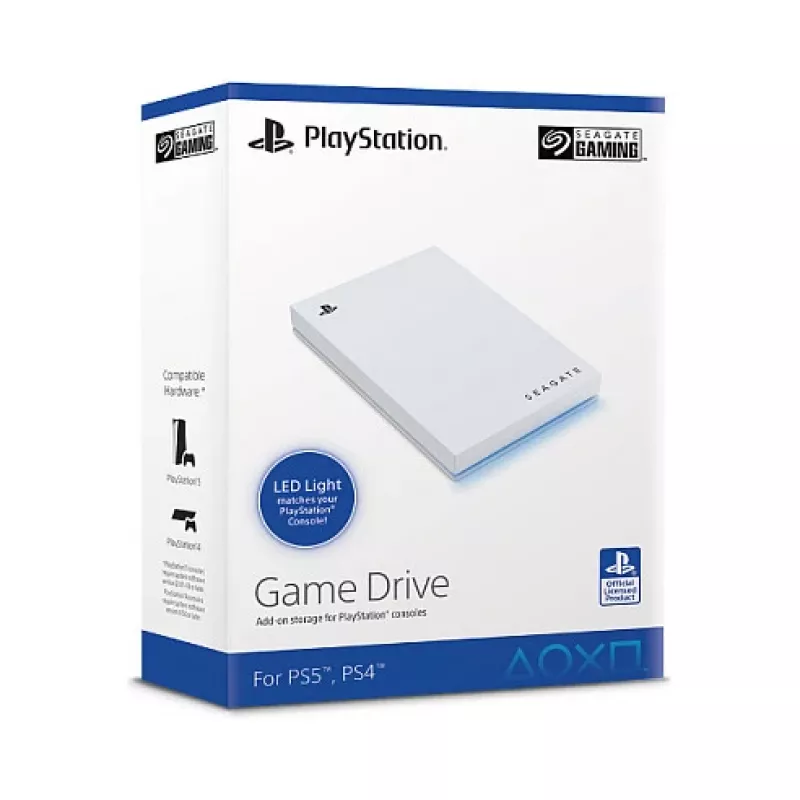 SSD externo SEAGATE Game Drive STMH2000200 2 TB USB 3.2 blanco