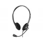 Advanced Accessories auriculares USB con micrófono - negro