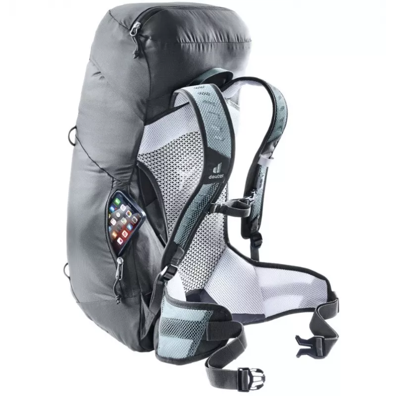 Mochila DEUTER AC Lite 22 SL 22 L — armazón interno, 22 L, 910 g, Grafito