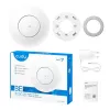 Punto de acceso WLAN Cudy AP11000 — Tri‑Band Wi‑Fi 6 (2,4/5/6 GHz), 5760 Mbit/s, MU‑MIMO, montaje en techo/pared
