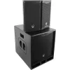 Sistema de audio activo 2.1 Omnitronic MAXX-1206DSP 120W RMS Bluetooth