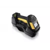 Lector de códigos de barras de mano Datalogic PM9600-DKAR433RK10 1D/2D inalámbrico negro amarillo