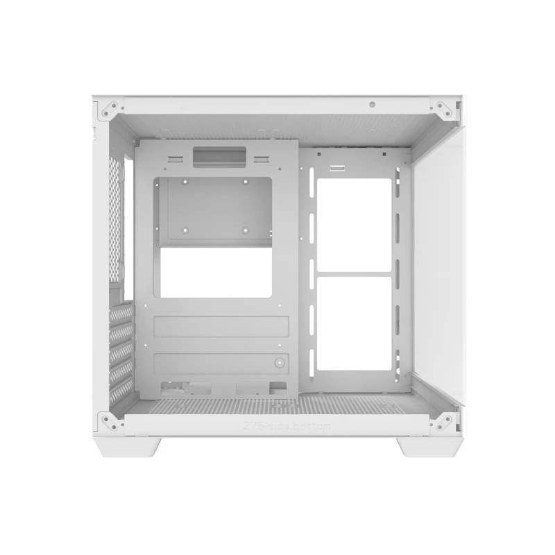 Caja de ordenador Darkflash C275P sin ventiladores (blanca)