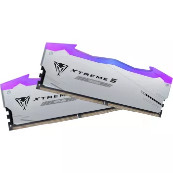 DIMM 32 GB DDR5-6400 (2x 16 GB) kit dual, memoria RAM negra, PVXR532G64C32KM, Viper Xtreme 5 MPower RGB, INTEL XMP