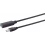 Cable USB S/CONN 13-39075 10 m USB 3.2 Gen 1 negro