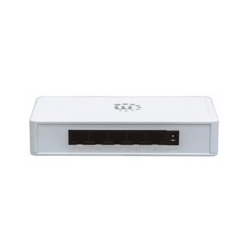 Manhattan Switch Gigabit Ethernet de 5 puertos, tamaño sobremesa, plástico, IEEE 802.3az (Energy Efficient Ethernet), tres años de garantía, caja