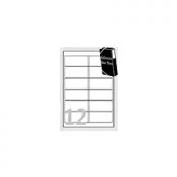 Avery Zweckform Avery - adhesivo removible - Blanco - 99,1 x 42,3 mm 300 etiquetas (25 hojas x 12)