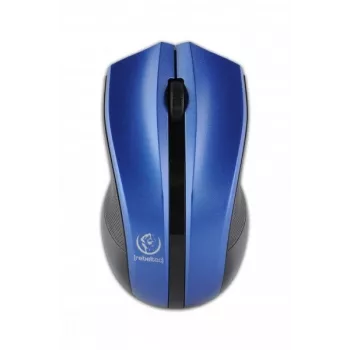 Ratón óptico inalámbrico Rebeltec Galaxy azul/negro