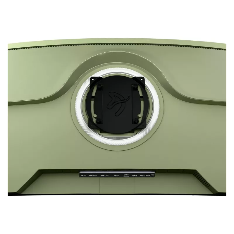 Monitor de ordenador curvo Arozzi Nova 49 pulgadas (124,5 cm) Dual QHD 5120×1440 LED VA, 4 ms, Verde
