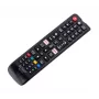 Mando a distancia SAVIO RC-07 para TV Samsung, IR inalámbrico, negro, botones