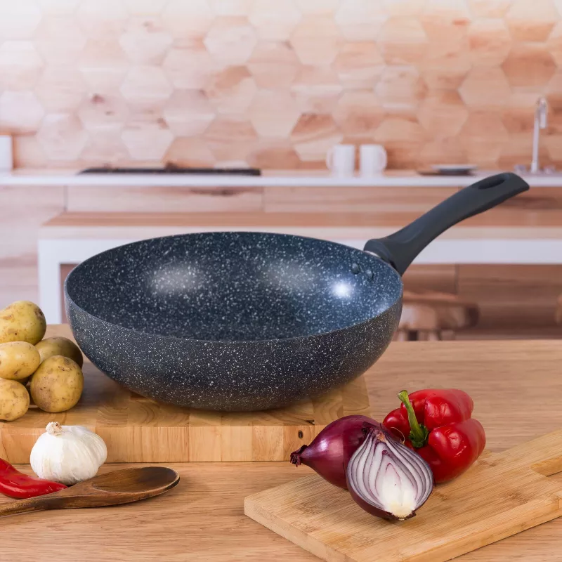 Sartén Russell Hobbs RH00851EU7 28 cm con antiadherente efecto piedra