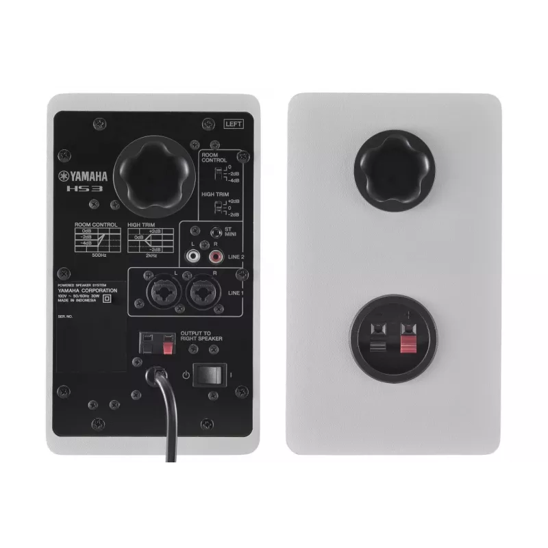 Yamaha HS3 Blanco - monitores activos de campo cercano de dos vías, par