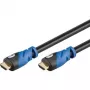Cable HDMI™ Premium High Speed con Ethernet Wentronic Goobay, 2 m - conector HDMI™ A macho > conector HDMI™ A macho (72318)