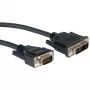 Cable ROLINE DVI-VGA, DVI (12+5) ST - HD15 ST 2,0 m (11.04.5420)