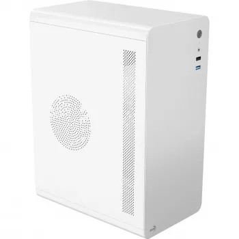 Caja de PC Aerocool CS110 Mini Tower blanca