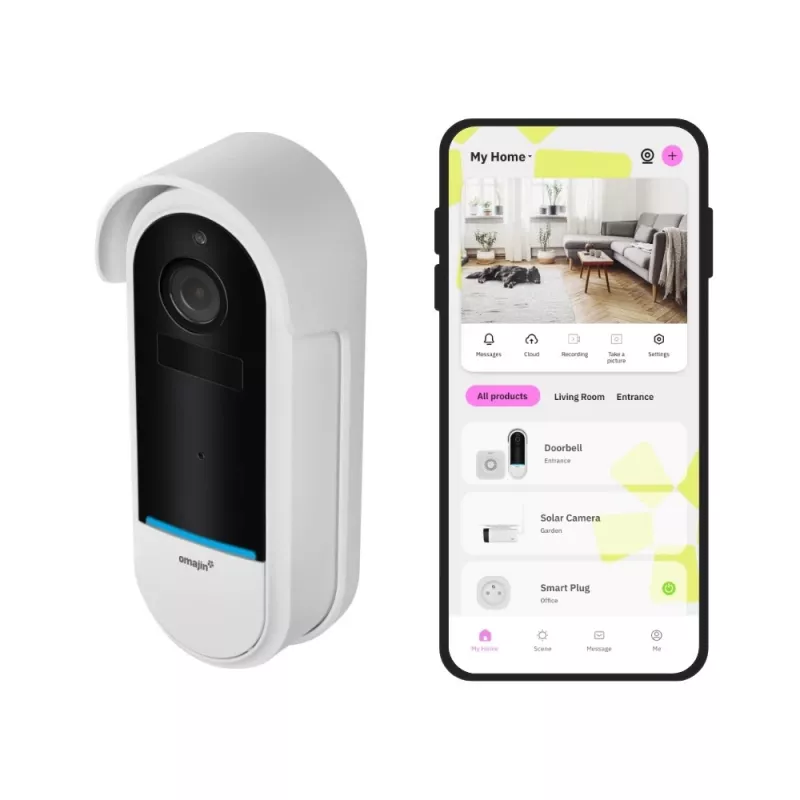 Timbre de puerta Omajin by Netatmo OVD-01-EU negro blanco