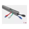 Canaleta de cables DELOCK 22029 40×40 mm, longitud 1 m, gris
