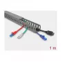 Canaleta de cables DELOCK 22029 40×40 mm, longitud 1 m, gris