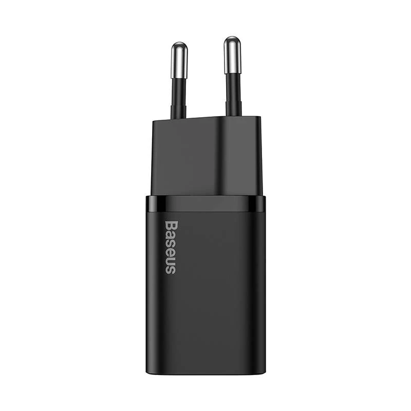 Cargador Baseus CCSUP-B01 para dispositivos móviles negro exterior