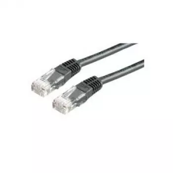 ROLINE Cable de parcheo UTP Cat.6, negro, 3m (21.15.1555)