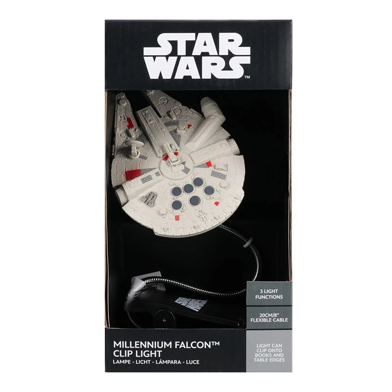 Luz con clip Paladone Star Wars Millennium Falcon