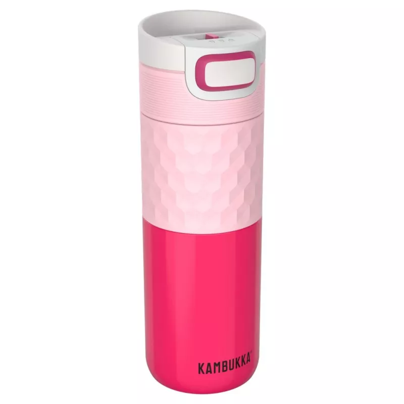 Botella térmica Kambukka Etna 0,5 L, rosa, mantiene caliente hasta 9 h, Ø 7,1 cm