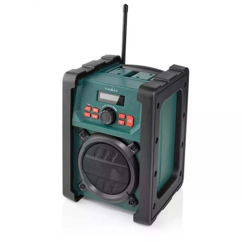 Radio Nedis RDDB3100GN 15W Bluetooth IP65 Negro/Verde