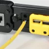 Herramienta de crimpado de cables Gembird T-WC-05, 195 mm de longitud, 53 mm de ancho, 0,36 kg, amarillo/rojo/negro