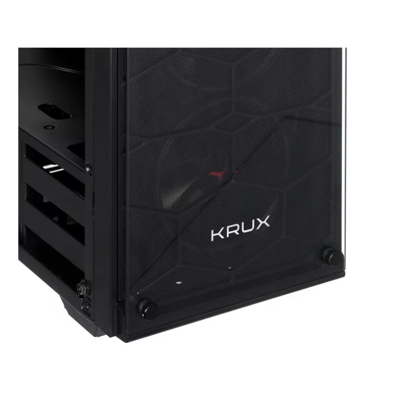Krux LEDA torre ATX negra
