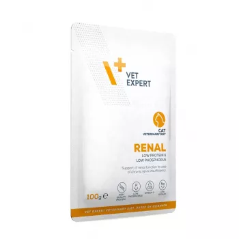 VET EXPERT Veterinary Diet Renal Cat - Comida húmeda para gatos - 100 g