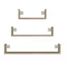 Topeshop MOBI 3P SONOMA Estante flotante Montaje en pared Tablero de partículas Roble