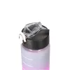 Extralink Set de Botellas Motivacionales 3W1 Rosa-Negro 2000ML+900ML+300ML