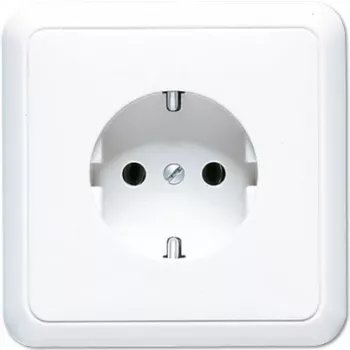 Jung 5520 WW toma de corriente Type F blanca (5520WW)