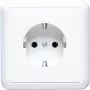Jung 5520 WW toma de corriente tipo F blanca (5520WW)