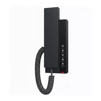 Teléfono de hotel Fanvil H601W con conectividad Wi‑Fi — Teléfono de escritorio para hostelería, 2 cuentas SIP, PoE opcional