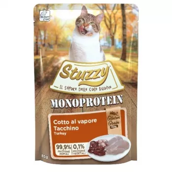 STUZZY Monoproteico Pavo - Comida húmeda para gatos - 85 g