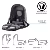 Mochila XD-Design Bobby Hero Small negra gris