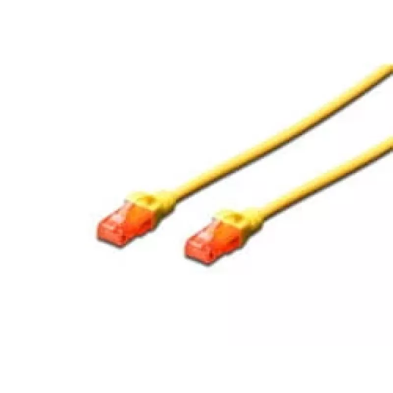 Cable de parcheo Digitus CAT 6 U/UTP LSZH DK-1617-005/Y