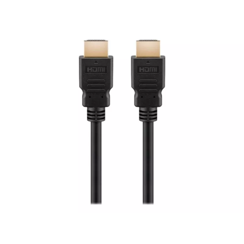 Cable HDMI Goobay 41082 1 m HDMI Type-A (estándar) 2 x HDMI Type-A (estándar) negro (41082)