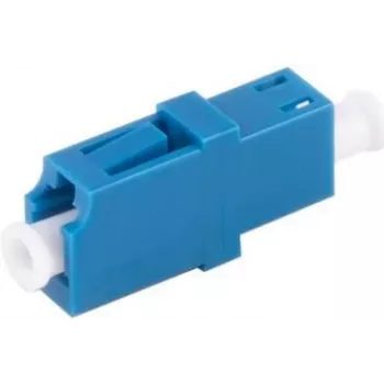Adaptador de fibra óptica S/CONN 07-60000 LC/LC monomodo azul