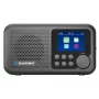 Radio DAB+/FM BLAUPUNKT DR8BK — radio reloj digital con FM/DAB+, Bluetooth 5.3, 2 W, 1800 mAh, función de carga USB, negra