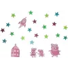Pegatinas de pared Hasbro Peppa Pig PP13870PP Glow in the Dark Stars
